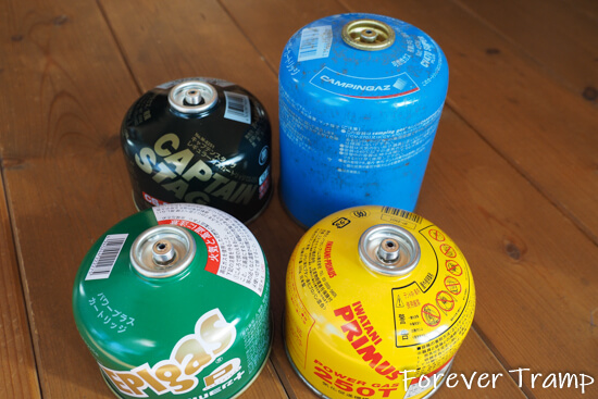 ガスのod缶 アウトドア缶 は全メーカー共通なの 例外あり A級放浪計画