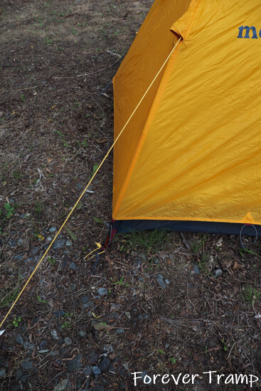 テントを支える要 ガイラインの張り方 使い方教えます A級放浪計画